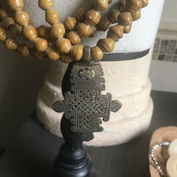 Beautiful handmade "tribal" necklace - Picture 2 of 2